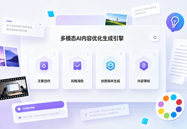 廛河回族区AI智能内容优化创新 多模态生成技术丰富数字内容创作生态